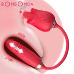 VIBRADOR DE ROSA LAMEDOR DE CLITORIS - Imagen 4