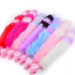 PLUG COLA DE ZORRO COLORES