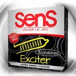 CONDONES EXCITER SENS x3
