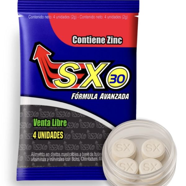 POTENCIADOR SEX30 x4