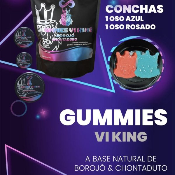 POTENCIADORES GUMMIES VI KING