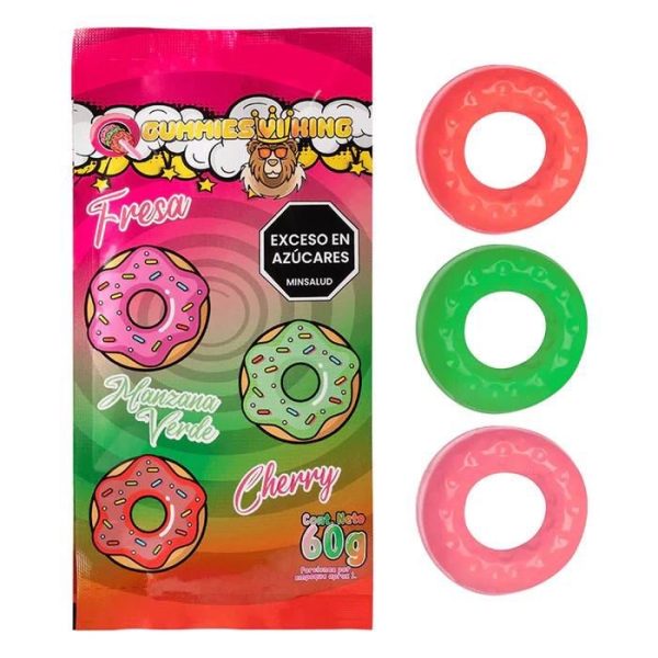 GUMMIES ANILLO DONAS X3