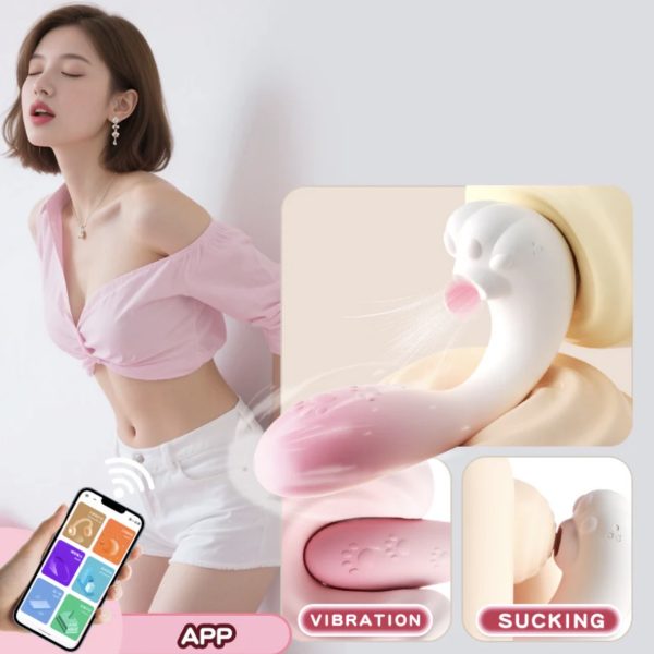 VIBRADOR CAT CON APP
