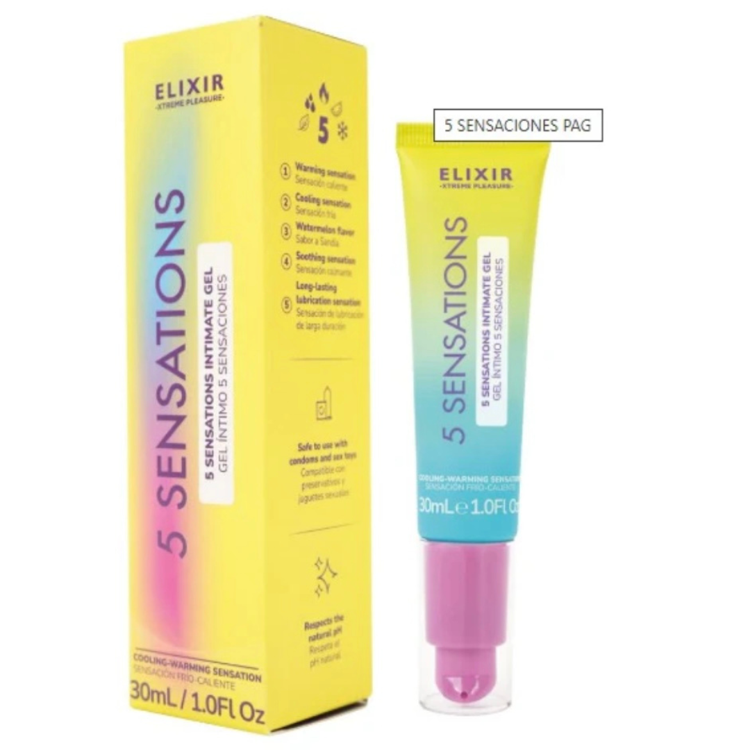 Diseño sin título LUBRICANTE 5 SENSACIONES 30ML ELIXIR - Imagen 1