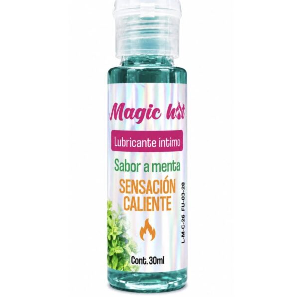 LUBRICANTE MAGIC HOT MENTA 30 ML