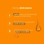 LUBRICANTE CALIENTE FRUTA DE LA PASIÓN X30ML SEN INTIMO - Imagen 3