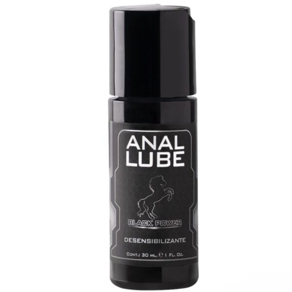 LUBRICANTE INTIMO ANAL LUBE BLACK POWER X30ML