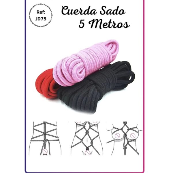 CUERDA SADOMASOQUISMO 5 METROS