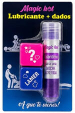 LUBRICANTE MAGIC HOT + DADOS SURTIDO X 8 ML - Imagen 3