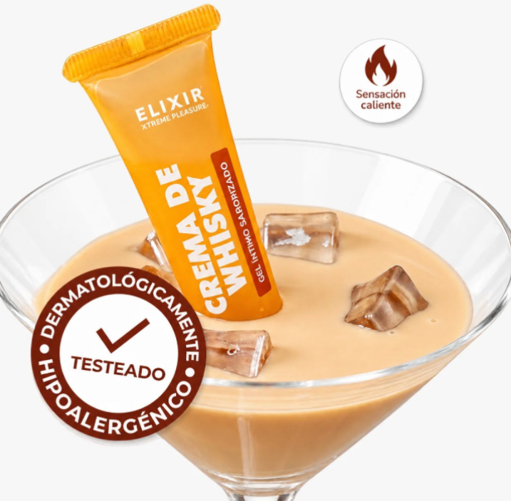 IMG_3553 LUBRICANTE CREMA DE WHISKY X 15 ML ELIXIR - Imagen 1