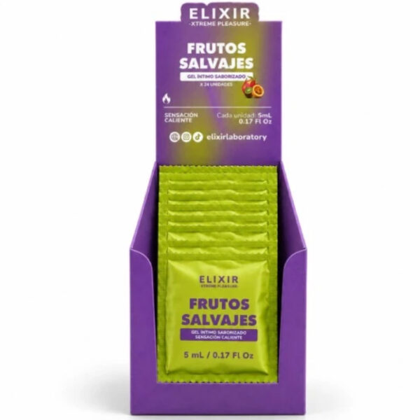 LUBRICANTE FRUTOS SALVAJES SACHET X 5 ML ELIXIR
