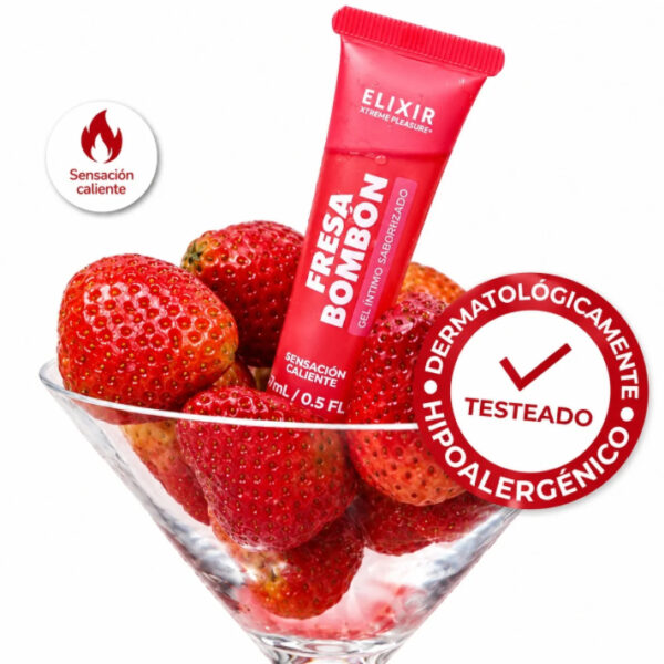 LUBRICANTE FRESA BOMBÓM X 15 ML ELIXIR